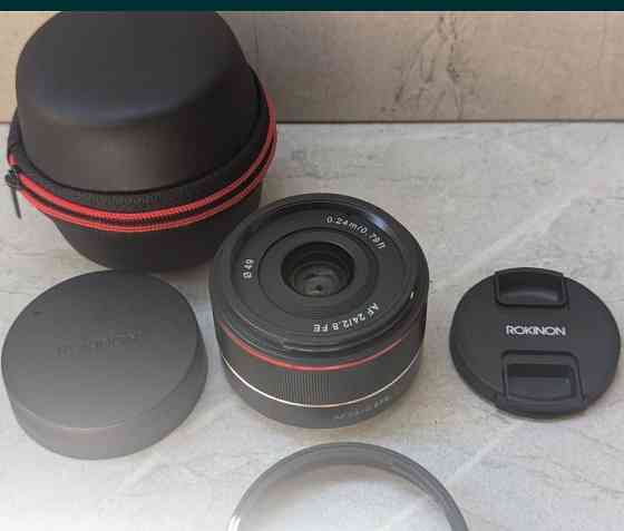 Объектив: Rokinon / Samyng 24mm. F2.8 SONY. Киев