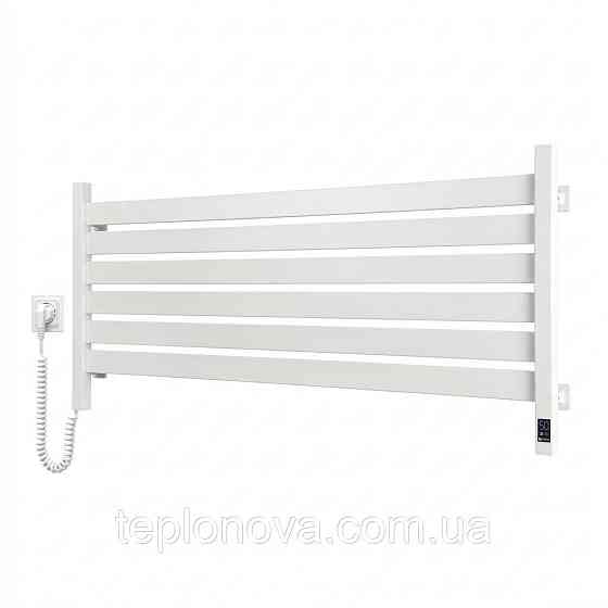 Електрична сушарка для рушників NAVIN Largo 1100х500 Sensor з Wi-Fi, широкий лівобічний білий оксамит Чернівці