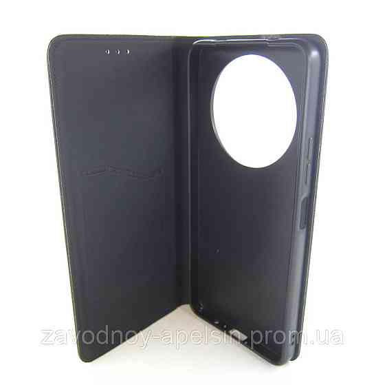 Чохол-книжка Xiaomi Redmi A3 шкіряний (чорний) Одеса