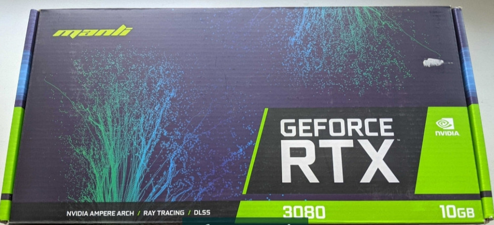 Відеокарта GeForce Manli RTX 3080 10Gb. Київ - фото 4