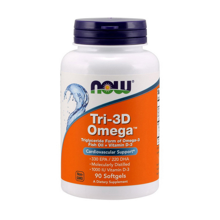 Tri-3D Omega-3 (90 softgels) Луцьк - фото 1