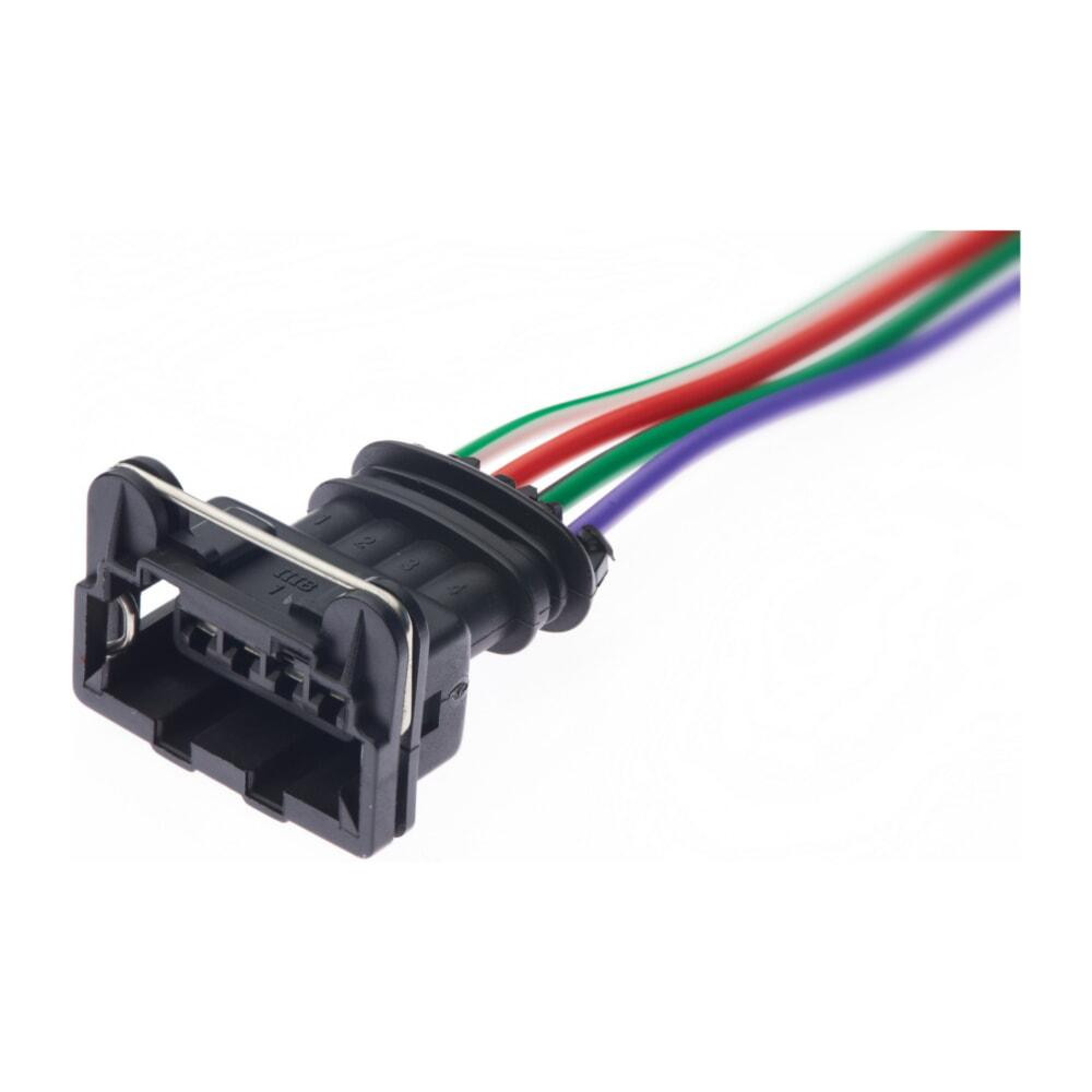 Разъем коннектор с проводом, 4-кон., металл, 282764-1, 282192-1, TE Германия, Франция, Audi, Bugatti, Porsche, Seat, Skoda, VW Киев - изображение 1