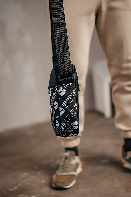 Барстека Nike, Чоловіча сумка через плече, Текстова барсетка на три відділення, Брендаова сумкаMasterSem Київ - фото 2