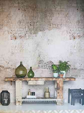 Шпалери вінілові Grandeco One roll one motif 1.59x2.8 панно мурал 3д лофт стіна під цеглу коричневий бежевий Київ