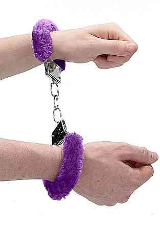 Наручники - Ouch! Beginner's Handcuffs Furry Purple Sex Aura Київ