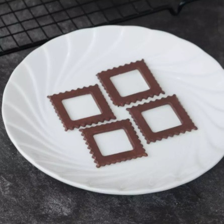 Форма для шоколада Квадратики 217 на 114 мм серый Киев - изображение 3