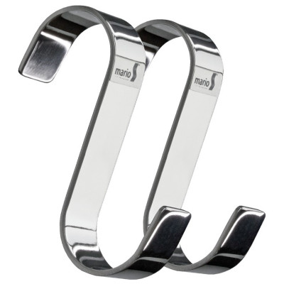 Полотенцесушитель MARIO Гачок 28х60мм S-подібний (3.0.0100.0.P) Винница - изображение 1