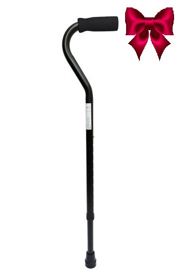 Тростина алюмінієва телескопічна Doctor Life 10100/C/E/BL чорний Дніпро - фото 1