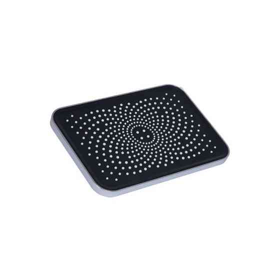 Лейка для верхнего душа Qtap Hlavova 260x180 мм прямоугольная QTHLA107CRM45784 Chrome/Black Харьков