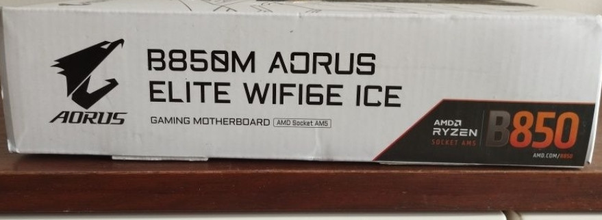 Материнська плата Gigabyte B850M AORUS ELITE WIFI6E ICE. Київ - фото 1