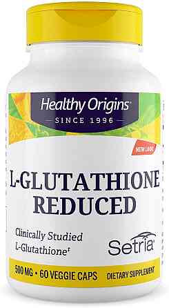 Вільний L-глутатіон (Reduced L-Glutathione) 500 мг 60 капсул Київ