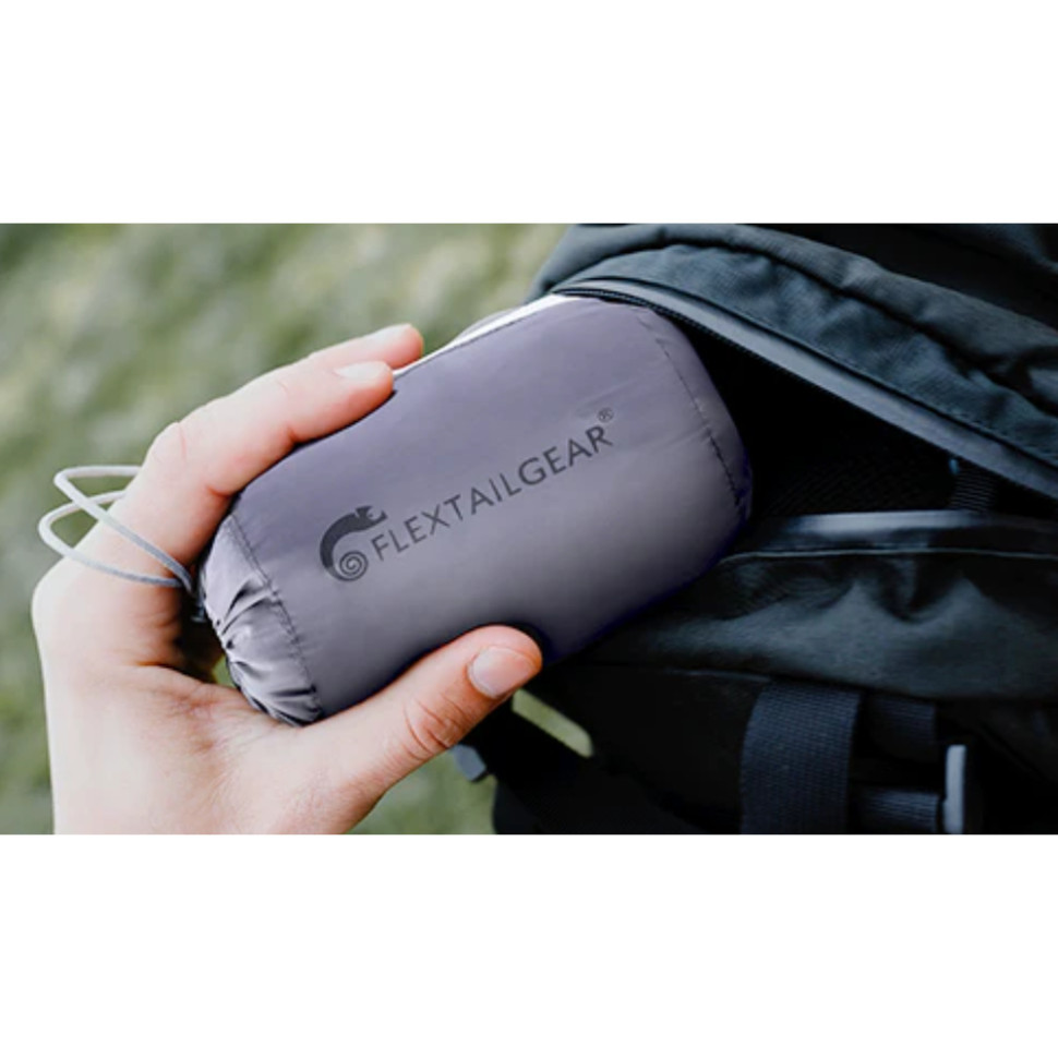 Надувна подушка анатомічна Flextail Zero Pillow, сіра Київ - фото 11