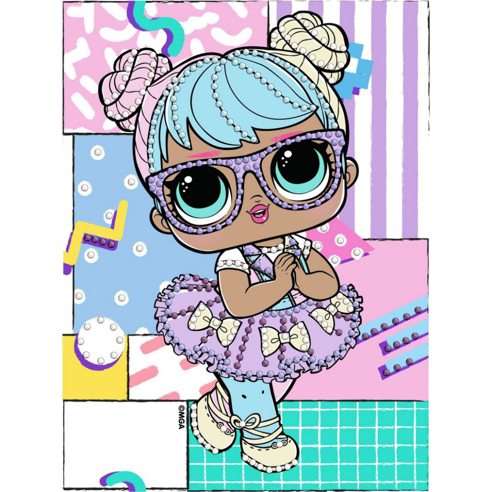 Алмазна мозаїка "L.O.L. Surprise! Bon Bon" AML1193, 15x20 см Вінниця - фото 1