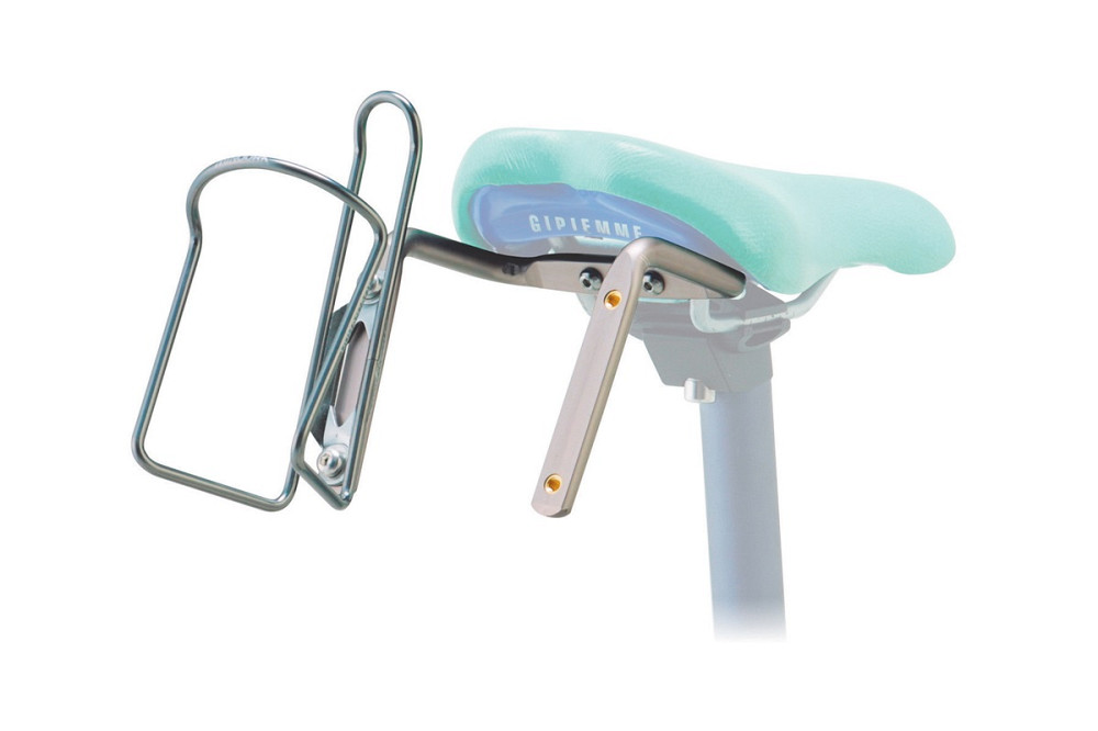 Кронштейн для 2-х флягоутримувачів, алюмінієвий, кріпл. на рамку сідла, SBH-300 Київ - фото 2