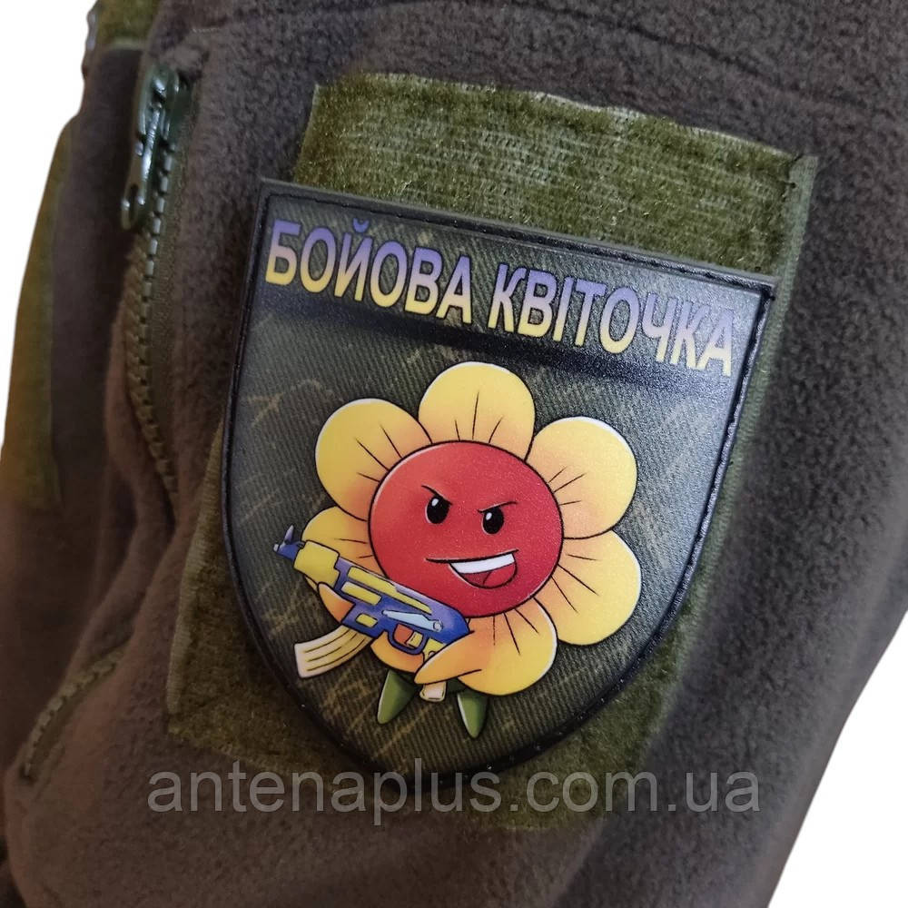 Боевой цветок шеврон / патч Киев - изображение 2