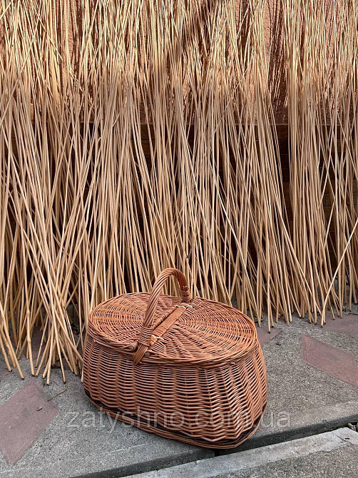Кошик плетений з лози Київ - фото 2