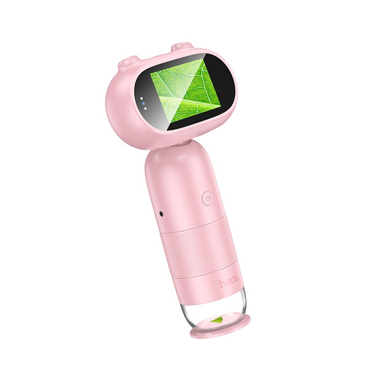 Дитячий мікроскоп HOCO DV206 Children microscope Pink Київ - фото 1