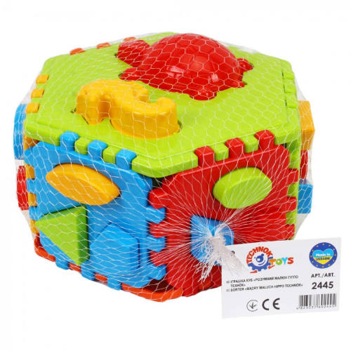 Іграшка Куб "Розумний малюк Гіппо" Технок 2445 Житомир