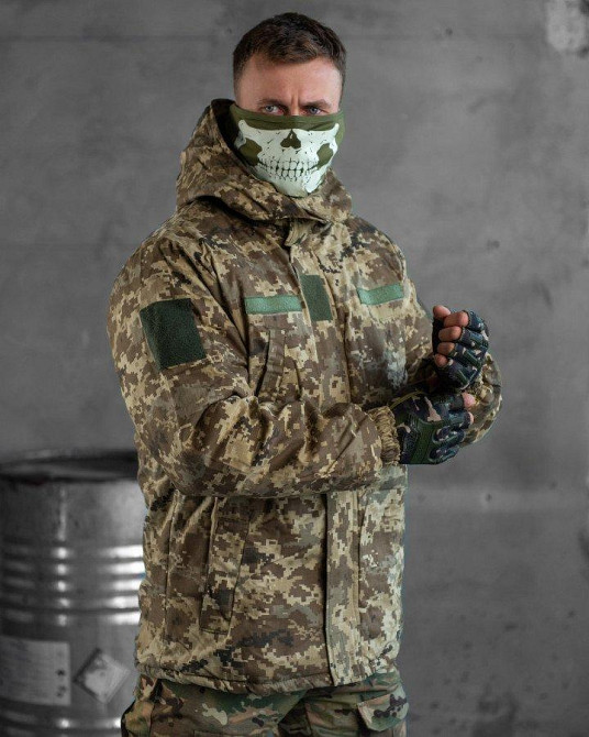 Бушлат мужской военный армейский пиксель теплый XXL Киев - изображение 8