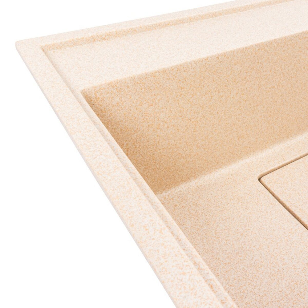 VALESO Гранітна мийка VALESO SHERLIT 6050 матова Сафарі Киев - изображение 5