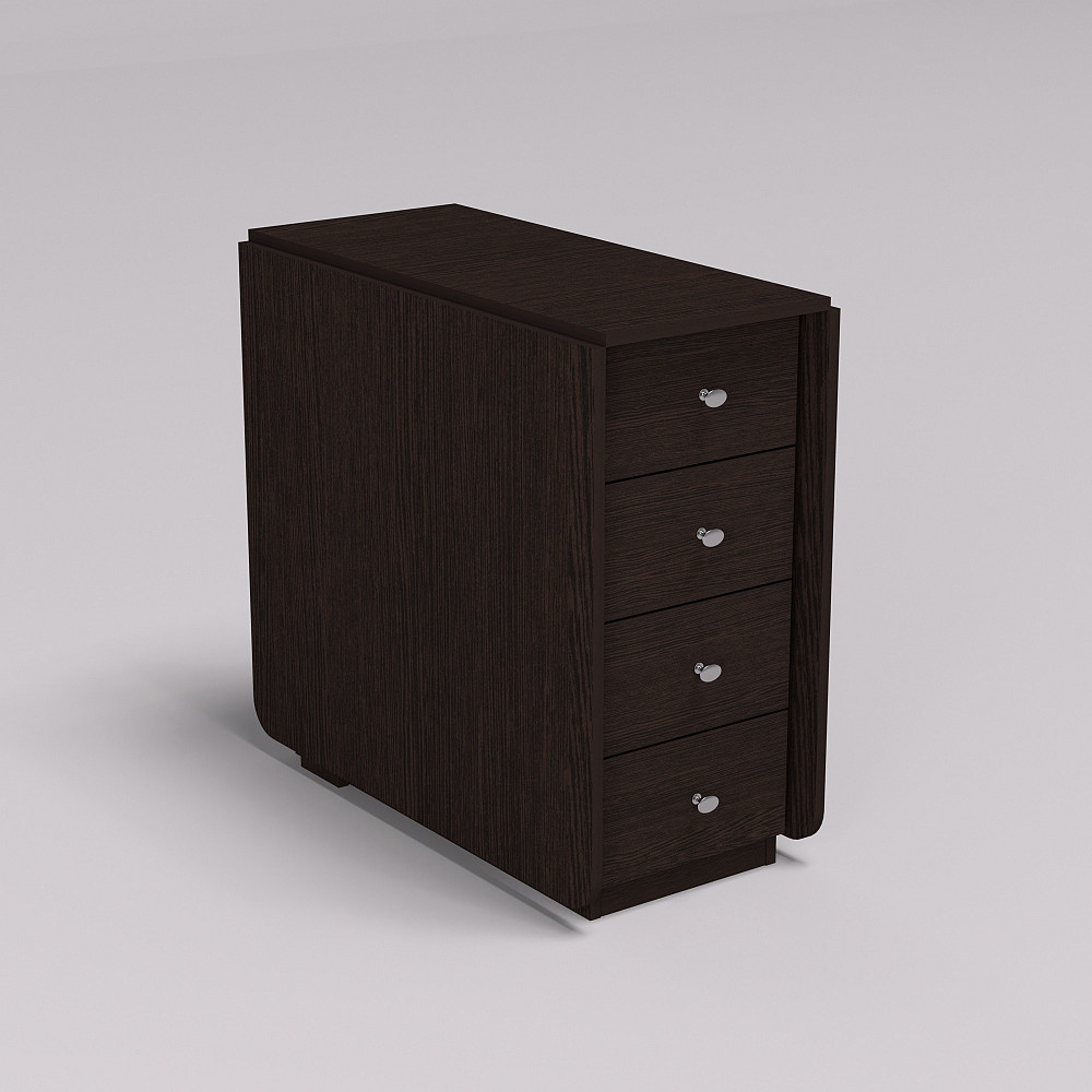 Стіл-тумба №5 Комбі, Венге Магія, 380х800х750 Львів - фото 2