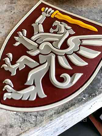 “80 ОДШБр ДШВ ЗСУ” шеврон / патч парадный Киев