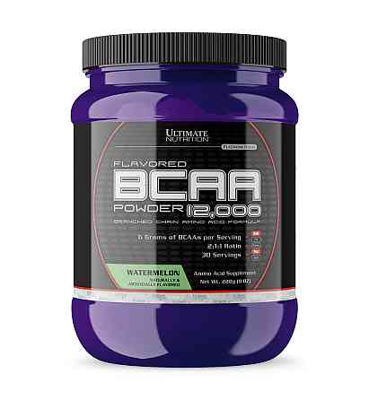 Амінокислоти Ultimate nutrition BCAA 12,000 Powder 228 г Watermelon Луцьк