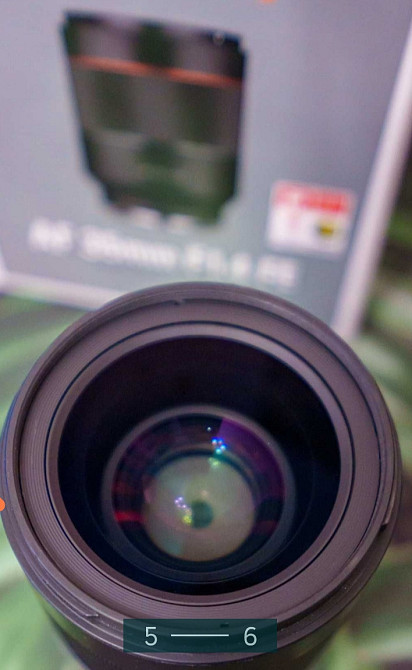 Об'єктив: Samyang 35 mm.AF f/1.4 FE для SONY FE. Харків - фото 6