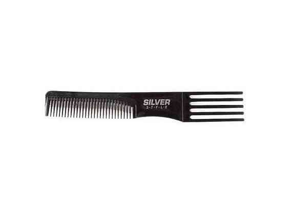 Гребінець Тонкий 19*3см пластик RP-201 ТМ SILVER STYLE Solmir Київ