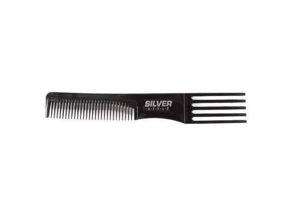 Расческа Тонкий 19*3см пластик RP-201 ТМ SILVER STYLE Solmir Киев - изображение 1