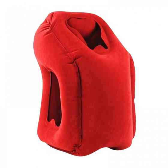 Подушка для путешествий в самолет и авто Sleepy Cloud Travel Pillow Red Винница