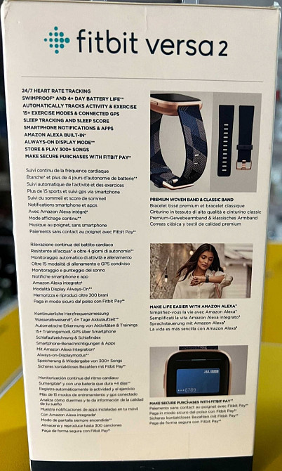 СМАРТ - Часы: FitBit Versa 2 ( Special Edition) Rose-Gold Киев - изображение 2