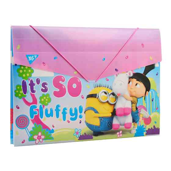 Пака на гумці "Yes" 491684 пласт 38*25см "Minions Fluffy", шт Київ