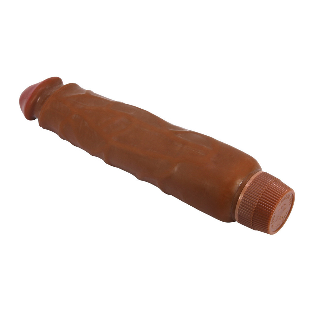 Вібратор - Barbara Jack Vibrator 10" Brown Sex Aura Київ - фото 7