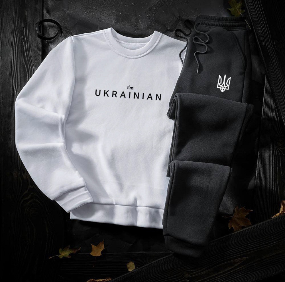 Спортивний костюм (світшот + штани) I`M UKRAINIAN Чернівці - фото 2