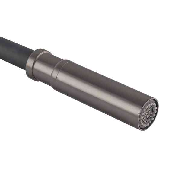 Кухонный смеситель Koer KI-70026-07 с черным силиконовым изливом KR5211 Харьков