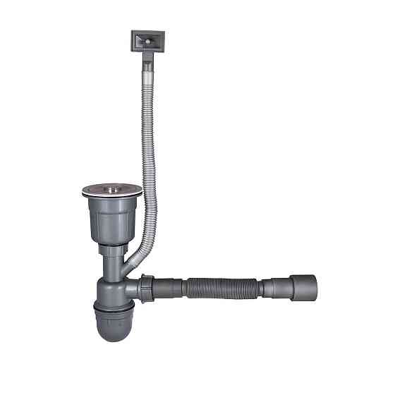 Мийка для кухні інтегрована Lidz Handmade H6050B (LDH6050BPVD43621) Brushed Black PVD 3,0/1,0 мм Київ