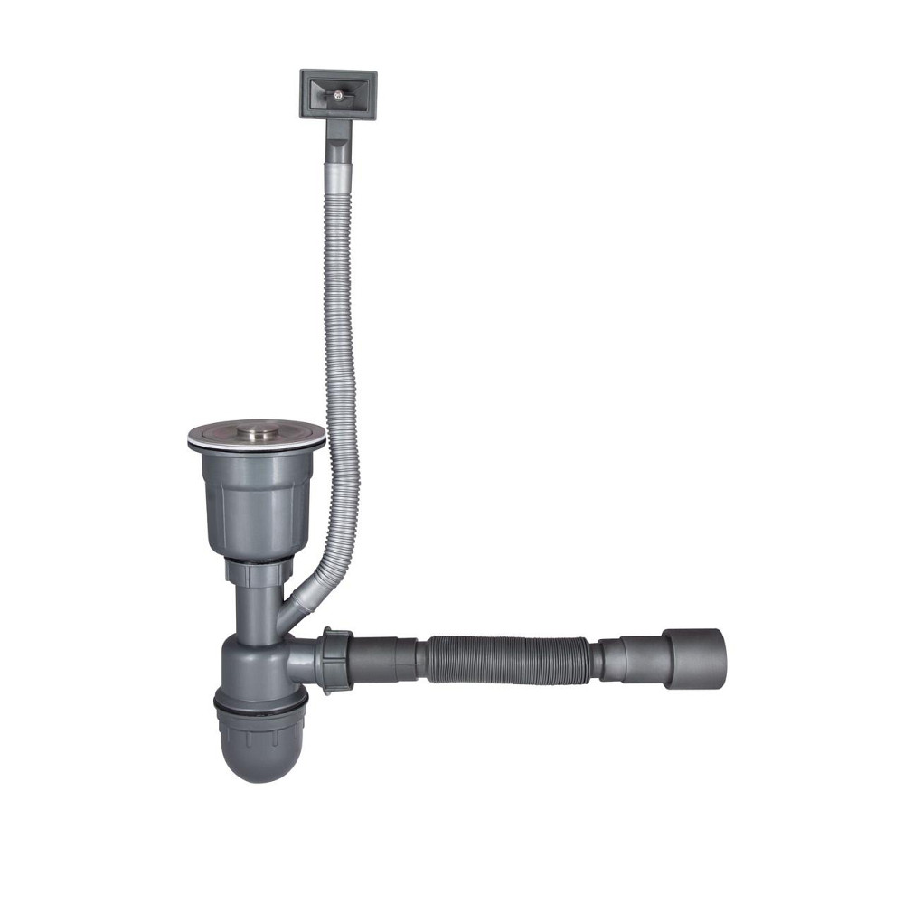 Мийка для кухні інтегрована Lidz Handmade H6050B (LDH6050BPVD43621) Brushed Black PVD 3,0/1,0 мм Київ - фото 6