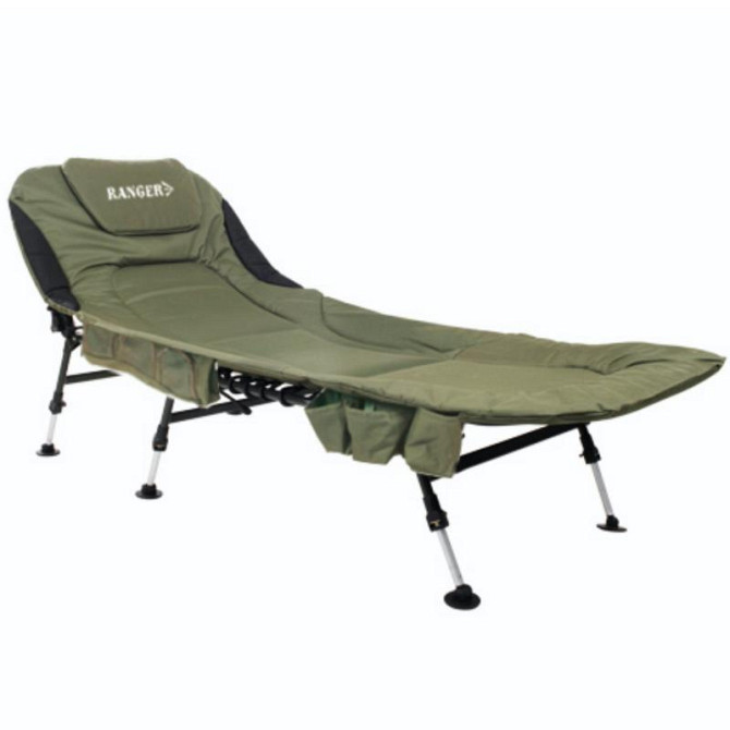 Розкладачка коропова ліжко похідна туристична Ranger Campfeuer (RA5507) Київ - фото 1