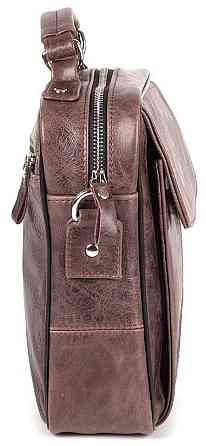 Сумка SHVIGEL 00874 кожаная Коричневая Киев
