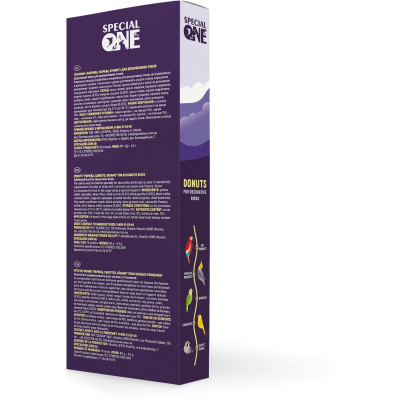 Витамины для птиц Special One Пончики "Паприка, морковь, кунжут" 60 г (4823082425174) Винница - изображение 2