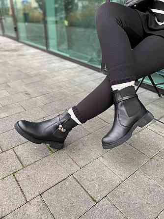 Черевики жіночі M.KRAFT 2034/1 чорні (зима, шкіра натуральна) (6157) Коломия