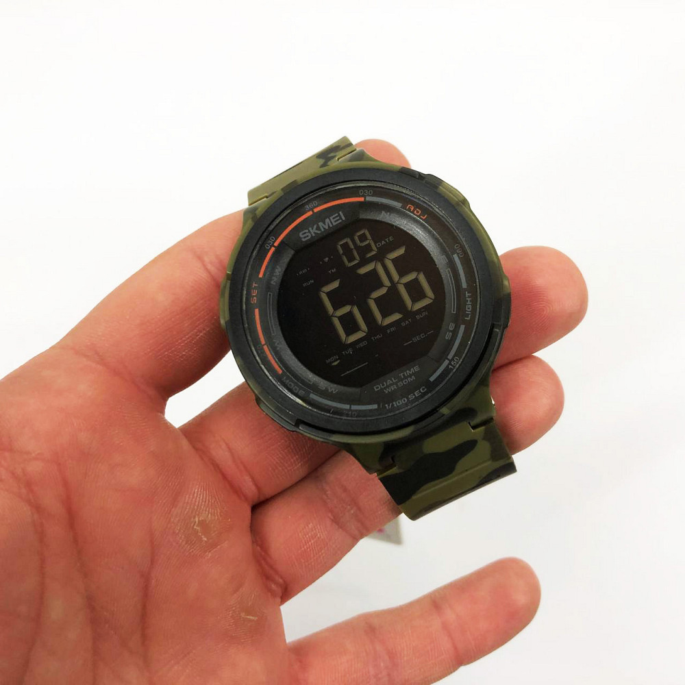 Практичные спортивные мужские часы SKMEI, Армейские часы противоударные для активных военных UK-73 Львов - изображение 2