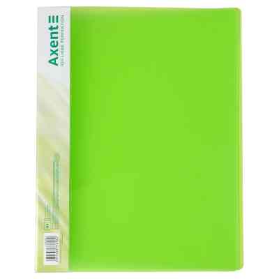 Папка-скоросшиватель Axent A4 700 мкм Прозрачная зеленая (1304-26-A) Винница