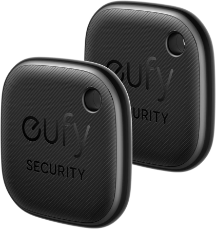 Комплект Bluetooth-трекерів eufy SmartTrack Link (2 шт.) для Apple Find My: Пошук ключів та багажу, Водонепроникний, Black Київ