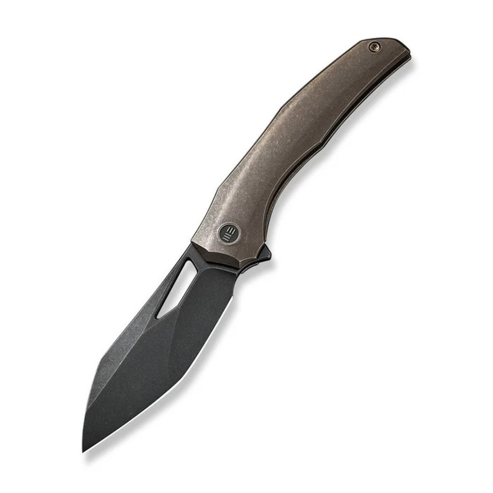 Ніж складаний туристичний WE Knife Ignio Mystery Box, (8.4 см) CPM 20CV / титан 6AL4V бронзовий Київ - фото 1