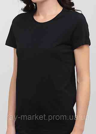 Футболка базовая Stedman Classic-T Unisex женская приталенная черная (ST2600-BLO) Киев