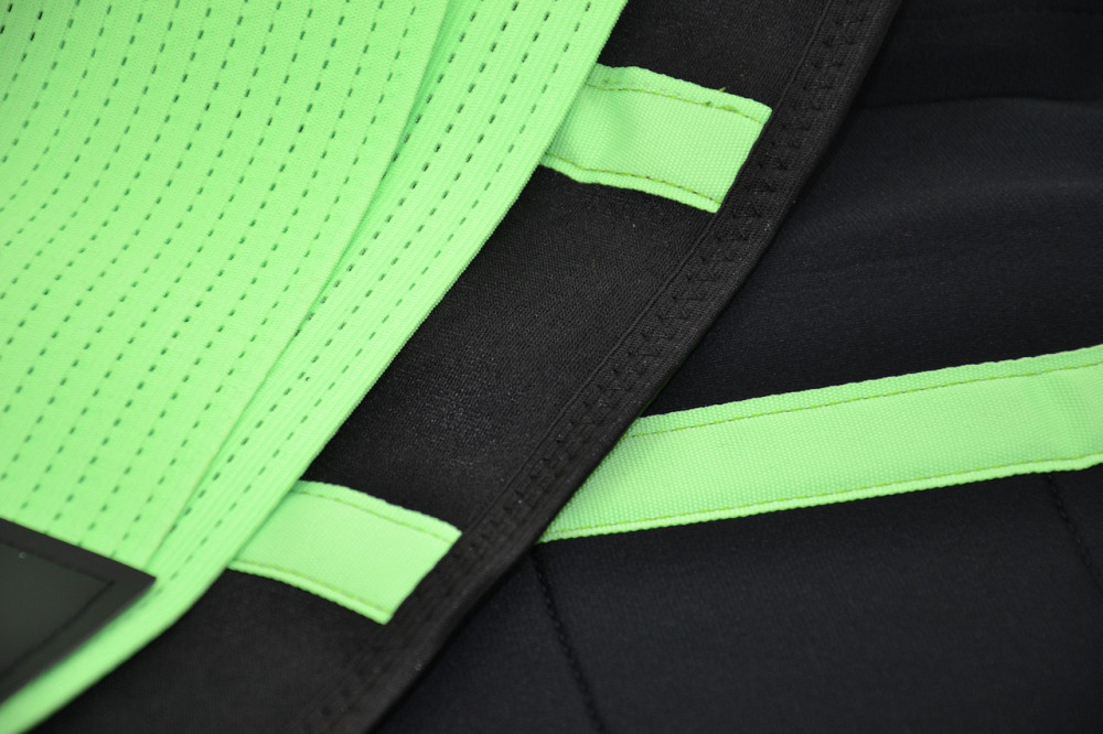 Пояс компресійний MadMax MFA-277 Slimming belt Black/neon green M Каменское - изображение 6