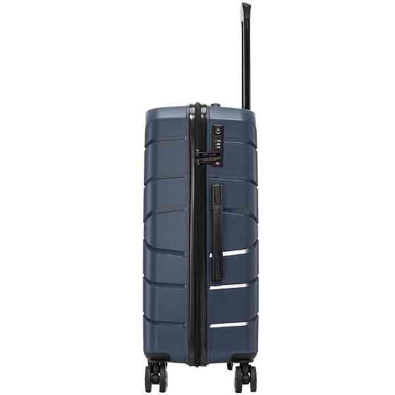 Валіза поліпропіленова WINGS PP06 середня 69 см темно-синя Київ