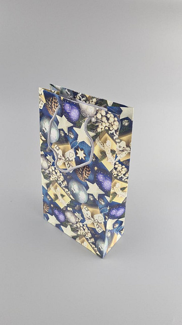 Новорічні пакети для подарунків, середній 17x26x8-030 (12 шт.) Харків - фото 2